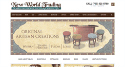 Desktop Screenshot of newworldtrading.com